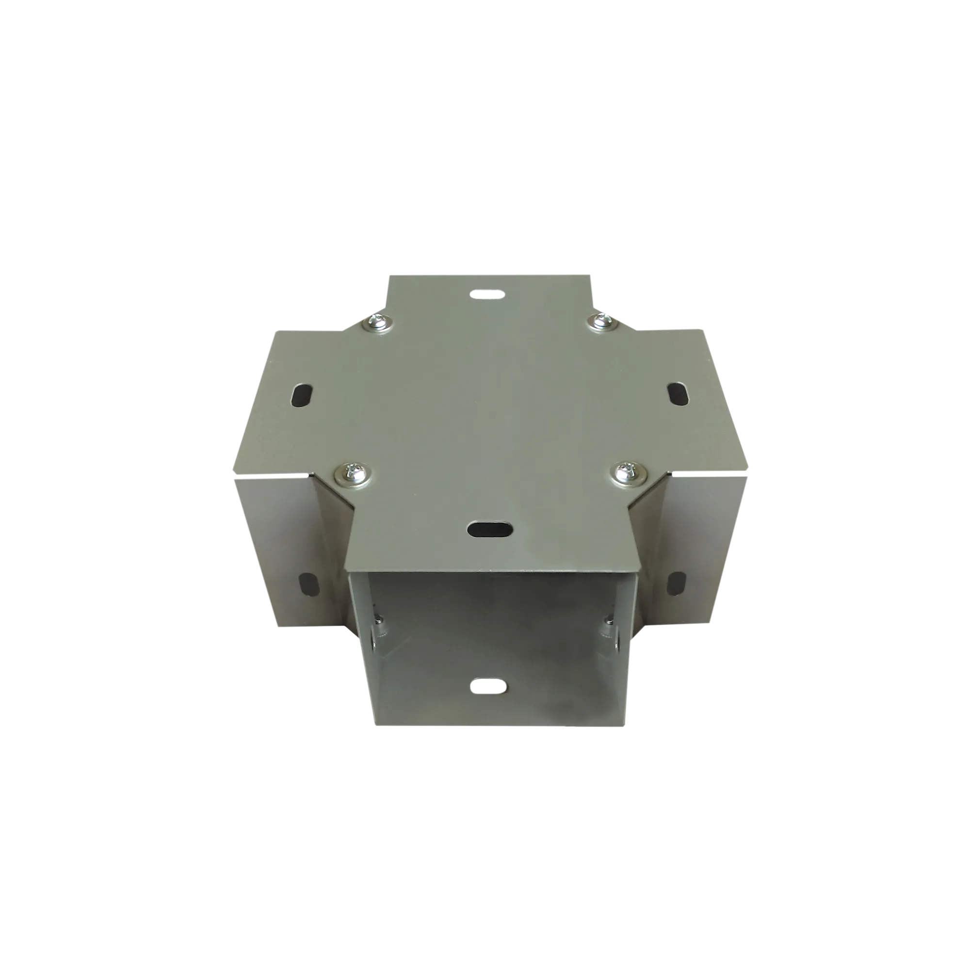 Derivación “X” 65 x 65 mm, fabricado en lámina de acero al carbón