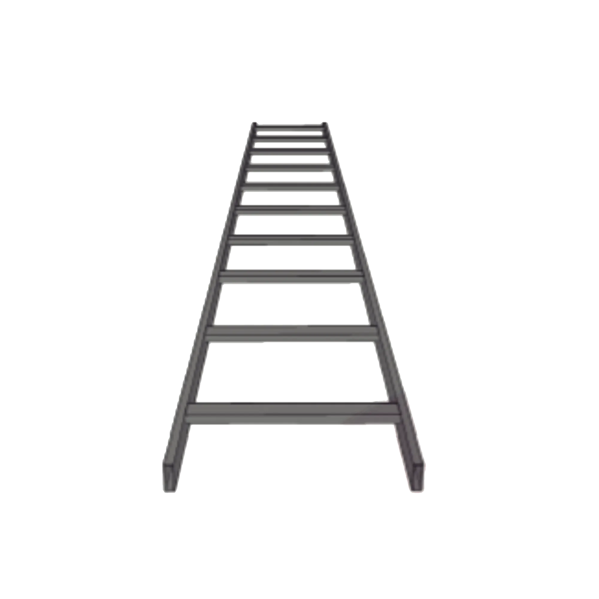 (CHET1X12EPK) ESCALERA TUBULAR 1.5 DE PERALTE X 12 ANCHO X 3m LARGO PINT EPOX COLOR NEGRO, INCLUYE COPLE y TORNILLERIa
