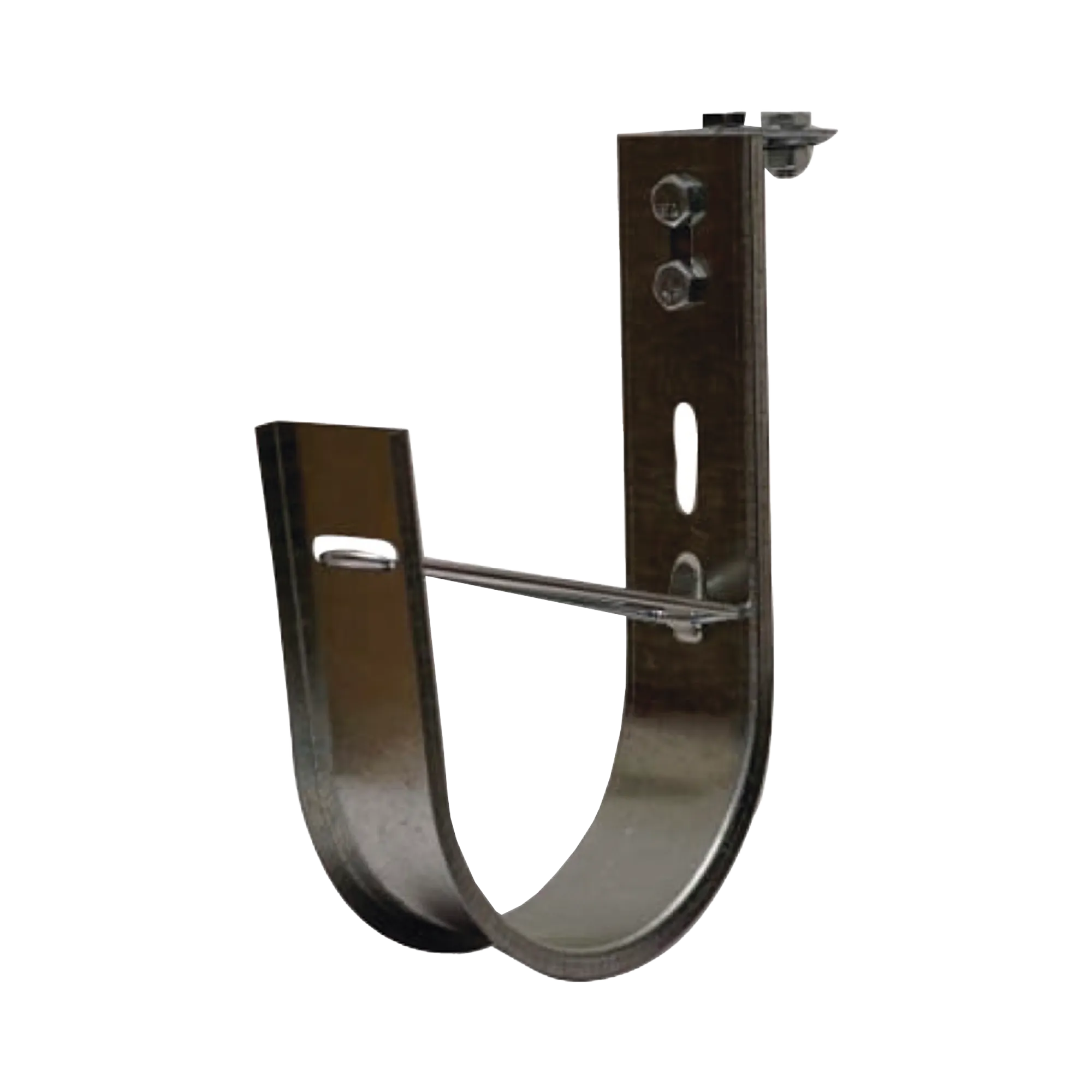 Soporte (Gancho) tipo J-Hook, hasta 14 cables Cat6, ideal para soportar cableado en los espacios de manipulación al aire, Para instalación en interior