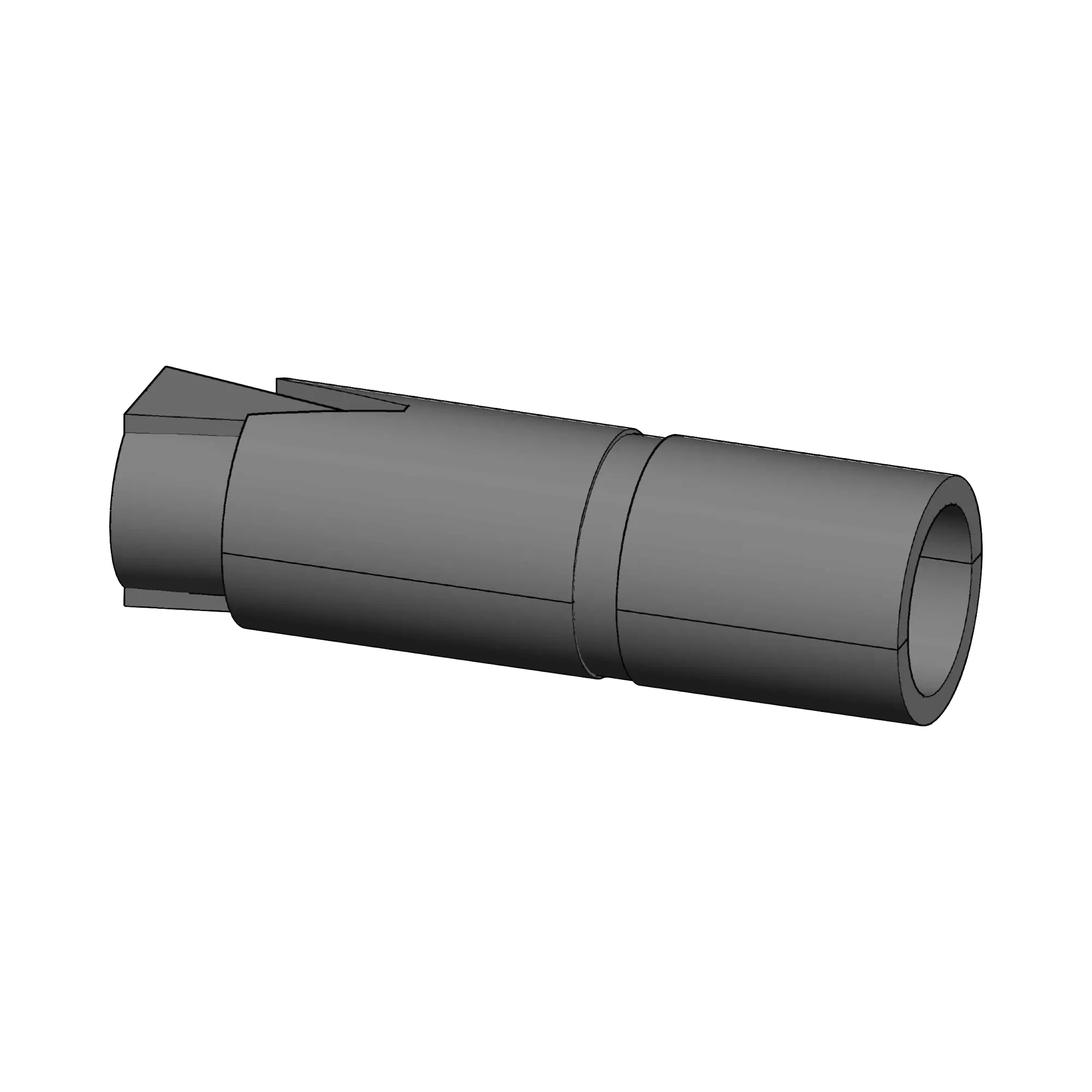 TAQUETE EXPANSION TIPO ZAMAK 3/8 IN