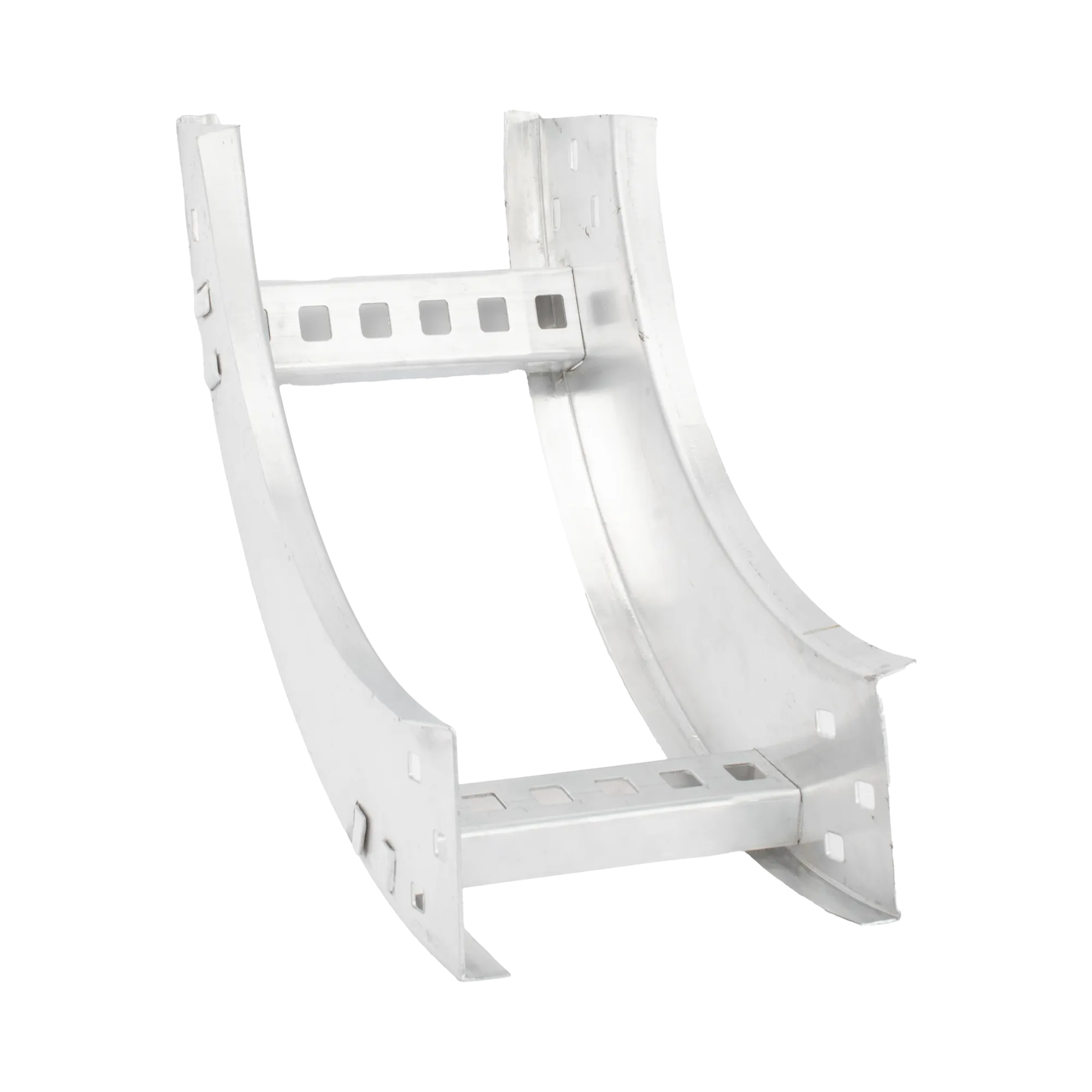 Curva Vertical Interior de Aluminio de 90° Perfil Z / Peralte 3 1/4″ / Ancho 6″ / Radio 8″ / Incluye Tornillería