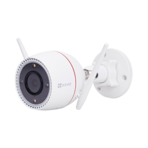 Bala IP 3 Megapíxel / Wi-Fi / Audio de Dos Vías / Visión Nocturna en Color / Sirena / Estrobo / Detección de movimiento / Notificación Push / Ranura Para Memoria / Uso en Exterior