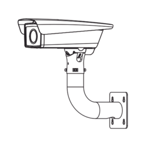 Cámara IP 4 Megapixel / Lente Mot. 3.1 mm – 6 mm / Reconocimiento y Captura de Placas Vehiculares / DARKFIGHTER / IP67 / IK10 / Incluye Montaje de Pared